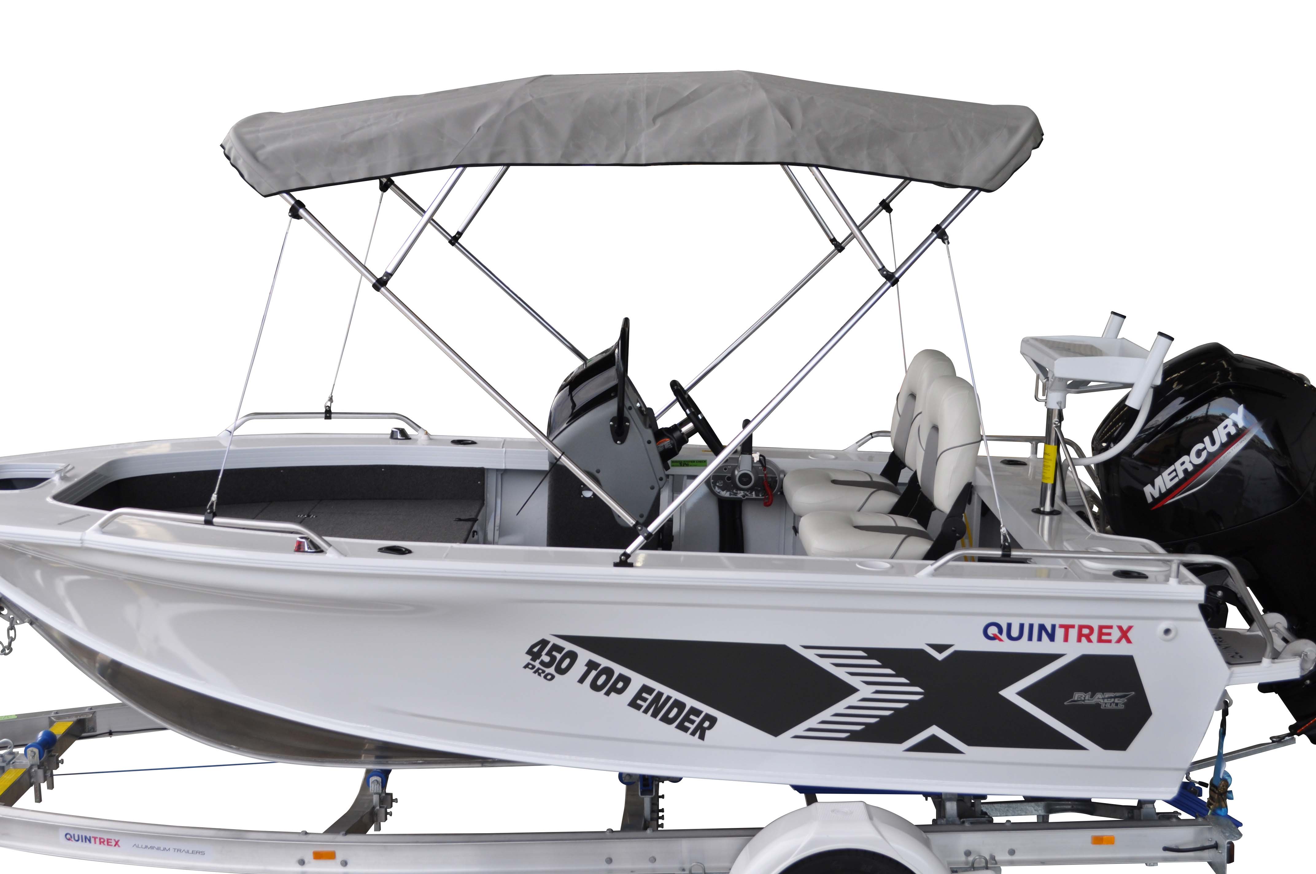 Aluminium Boat Canopies, Biminis and Covers